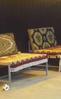 تخت آهنی مناسب سفره خانه،ویلا و باغ