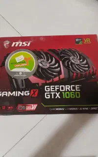 کارت گرافیک Msi 1060 6GB gaming x با فن کاستوم