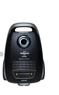 جاروبرقی ناسیونال مشکی 2600 قیمت مناسب