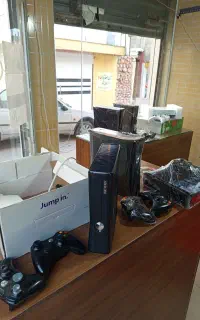 ایکسباکس 360 جیتک لنز سالم و one s وان اس ۲۰ بازی