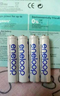 باطری نیم قلمی شارژی eneloop /Panasonic