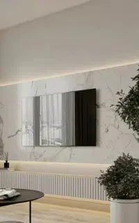 کاغذدیواری کناف آینه پازل پارکت ماربل شیت