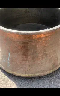 دیگ و تشت مسی