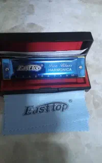 ساز دهنی east tap آبی کاربنی