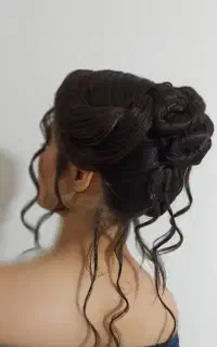 میکاپ و شنیون ، احیا مو و کراتین در منزل