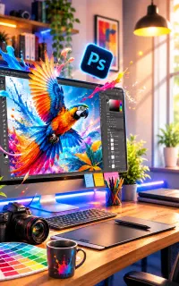 آموزش خصوصی فتوشاپ ،مقدماتی تا پیشرفته