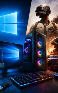 نصب ویندوز و بازی خدمات کامپیوتر در محل مشتری