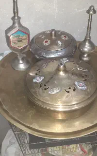 تعدادی ظروف برنجی ومسی توافقی فوری