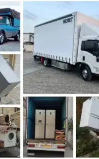 باربری و اسباب کیشی خانه  همراه با کارگر و ماشین