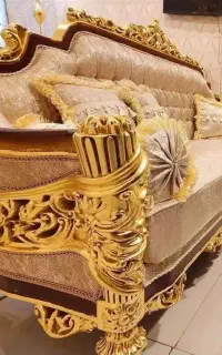 مبل سلطنتی گلایور .تولیدی زرین چوب