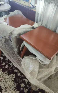 گل میز با دوتا عسلی چوب درجه یک