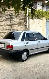 پراید ۸۶ در حد خشک