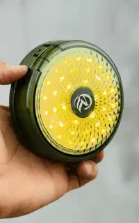چراغ کمپینگ ریسه‌ای 10 متری + پاوربانک دناکمپ