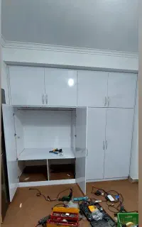 ساخت کابینت کمد دیواری  باشرایط چکی نصاب