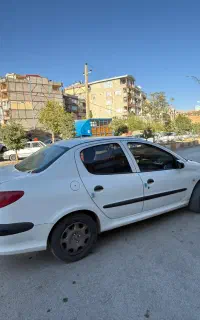 پژو ۲۰۶ sd مدل ۹۳ اتاق ۹۸