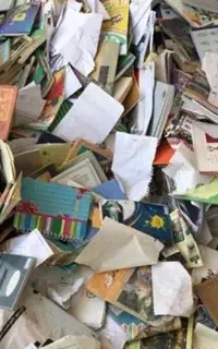 ضایعات کتاب دفتر و کاغذ