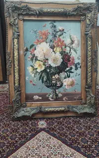 تابلو  دسته گل زیبا. در حد نو
