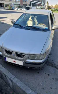 سمند مدل ۸۶ ال ایکس به رنگ بژ متالیک