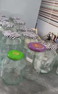 ۲۰عدد شیشه برای مربا و کمپوت