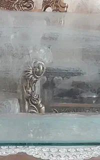 آکواریوم سالم و تمیز با سنگ و خانه مفت