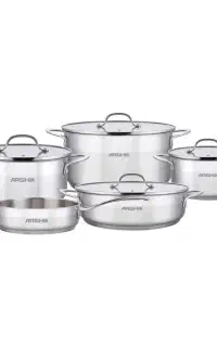سرویس 9 پارچ استیل عرشیا