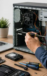 خدمات کامپیوتری  در محل