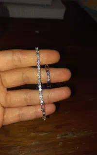 دستبند ژوپینگ و پرسینگ فیک بینی نقره