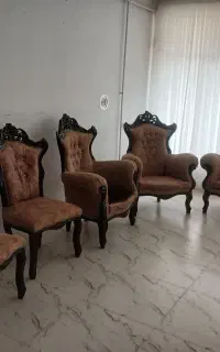 فروش یکدست مبلمان ۹ نفره سلطنتی