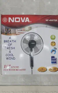 پنکه ایستاده نوا مدل NF4007SR ریموت دار