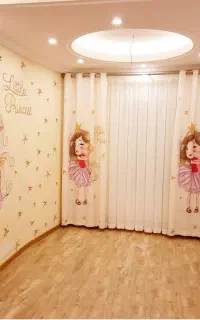 ست اتاق خواب چاپی، پرده سرای حریر