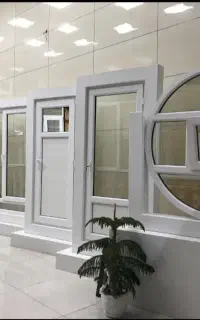تولیدی درب و پنجره دوجداره upvcوانواع توری