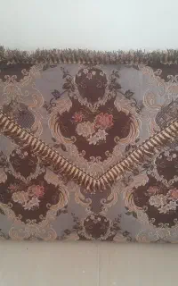 چهارعددپشتی خوب طرح گل دانه ای ۳۰۰