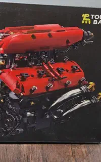 لگو موتور ماشین v8 توربو مسابقه ای