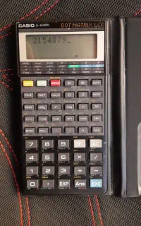 ماشین حساب مهندسی fx4500pa  در حد نو