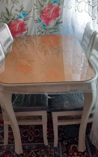 میز نهار خوری ۴ نفر نو