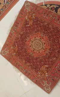 ترمه دو لایه زرکوب
