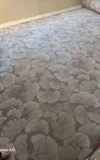 موکت ظریف مصور تمیز بدون پارگی یا هرگونه ایرادی