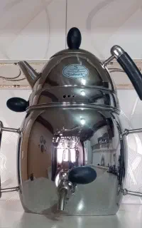 سماور و قوری رو گازی