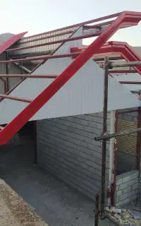 جوشکاری سبکسازی والپست راه پله