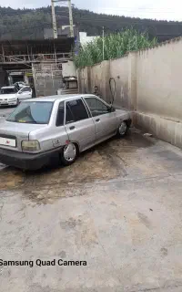 پراید ۸۸ نقره ای دوگانه کارخانه