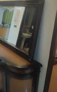کنسول به همراه آینه