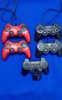 گیم پد کامپیوتر ps2 شوک دار بی سیم با سیم