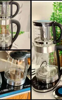 چای ساز روهمی و کنارهمی یونیک فروش تخفیفی ویژه