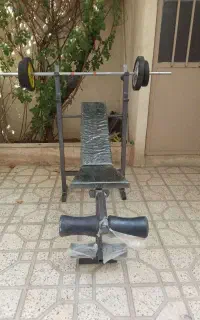 میز بدنسازی پرس.هالتر.وزنه