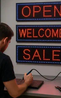 تابلو ال ای دی شهرری تابلو ثابت