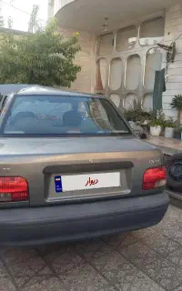 پراید مدل ۱۳۹۵ تصادفی روشن