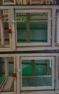 ساخت قفس چوبی