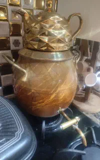 کتری قوری سالم در حد نو