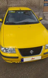 سمند زرد کرایه بین شهری