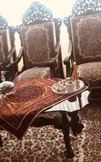 مبل و میزناهار خوری قالی